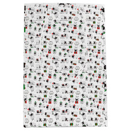 Weihnachtsschaf Mittlere Geschenktüte