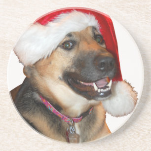 Weihnachtsschäfer Getränkeuntersetzer