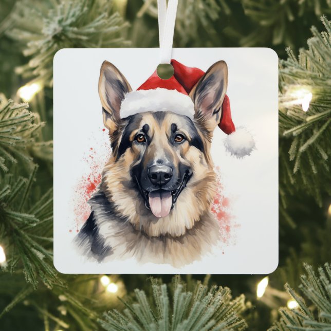 Weihnachtsschäfer Ornament Aus Metall (InSitu)