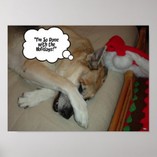 Weihnachtsschäfer Poster