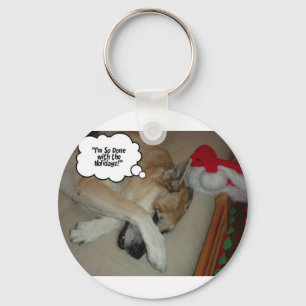 Weihnachtsschäfer Schlüsselanhänger