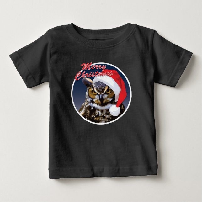 Weihnachtsschale - Baby Fine Jersey T - Shirt (Vorderseite)