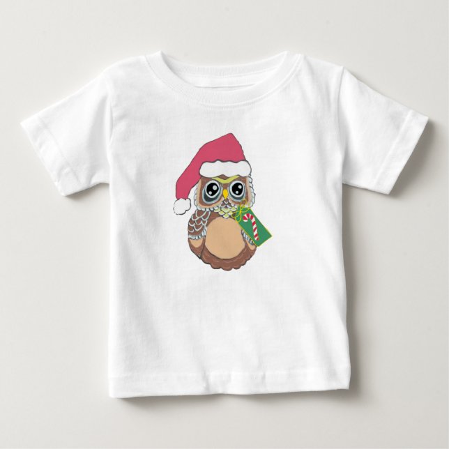 Weihnachtsschale Baby T-shirt (Vorderseite)