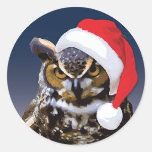 Weihnachtsschale - Klassischer Rundaufkleber, glän Runder Aufkleber