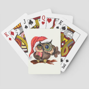 Weihnachtsschale mit Geschenkkarten Spielkarten