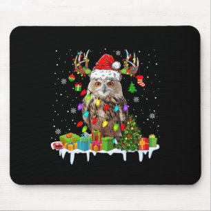Weihnachtsschale Niedliche Weihnachtsleuchten Rent Mousepad