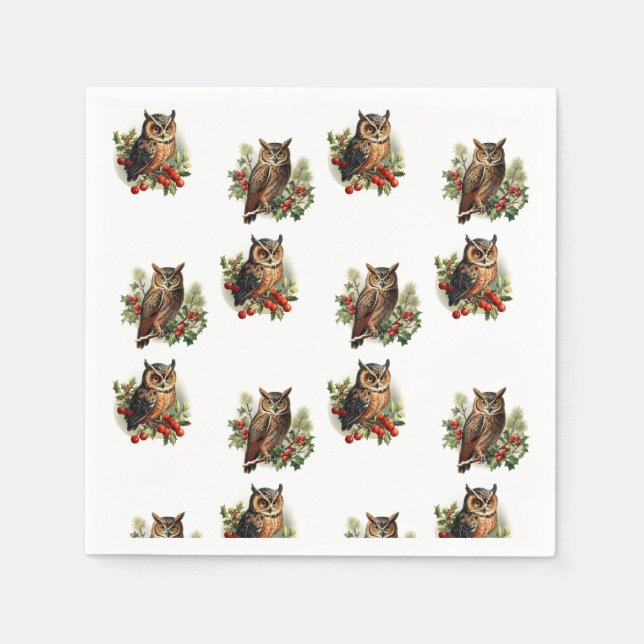 Weihnachtsschale Serviette (Vorderseite)