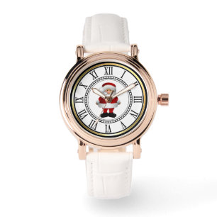 Weihnachtsschau   Santa Claus   Analog   Frauen Armbanduhr