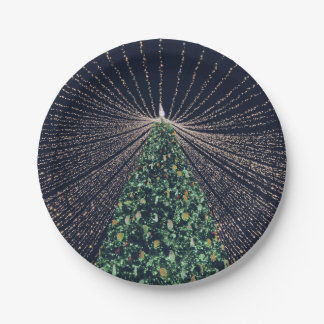 Weihnachtsscheibe Pappteller