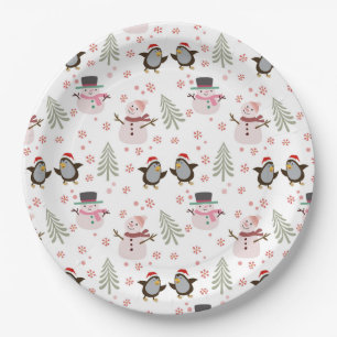 Weihnachtsscheibe Pappteller
