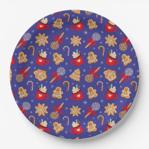 Weihnachtsscheibe Pappteller