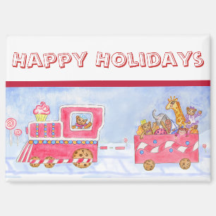 Weihnachtsschienzugmagnet Magnet