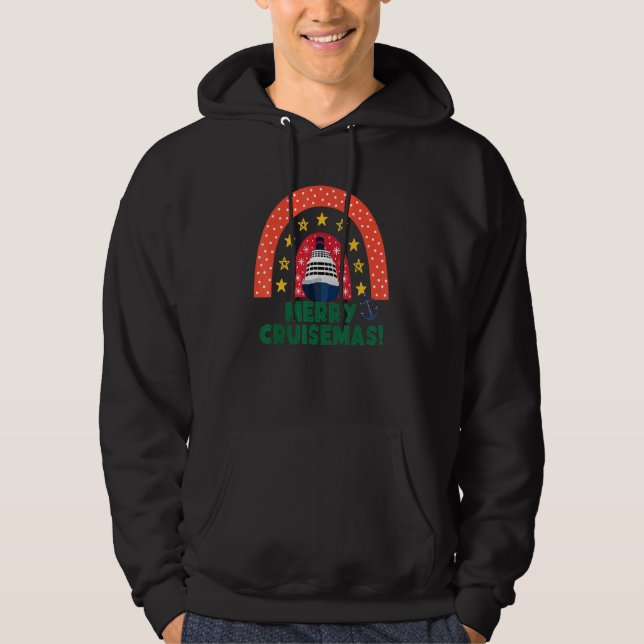 Weihnachtsschiff Hoodie (Vorderseite)