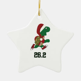 Weihnachtsschildkröte 26,2 keramik ornament