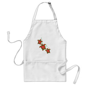 Weihnachtsschildkröten Schürze