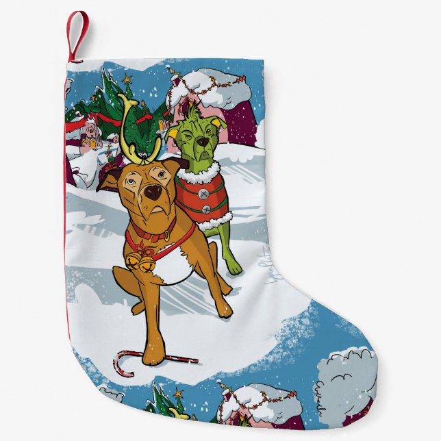 Weihnachtsschlampen Kleiner Weihnachtsstrumpf (Vorderseite)