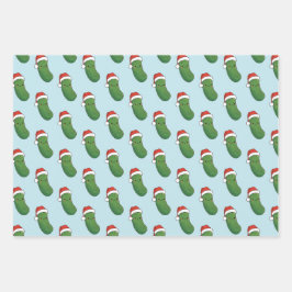 Weihnachtsschlange Geschenkpapier Set