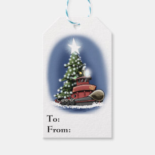 Weihnachtsschlepper-Geschenkumbau Geschenkanhänger