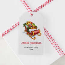 Weihnachtsschlitten voller Geschenke, Weihnachten