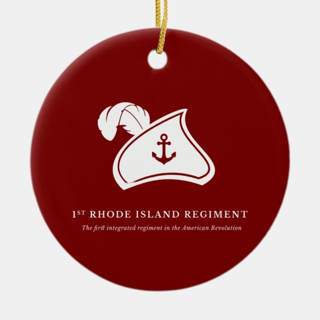 Weihnachtsschmuck — 1. Rhode Island Regiment (Vorne)