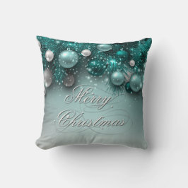 Weihnachtsschmuck Aquamarin Kissen