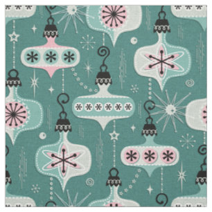 Weihnachtsschmuck Aquamarin © Studioxtin Stoff