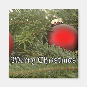 Weihnachtsschmuck aus Kiefer Magnet