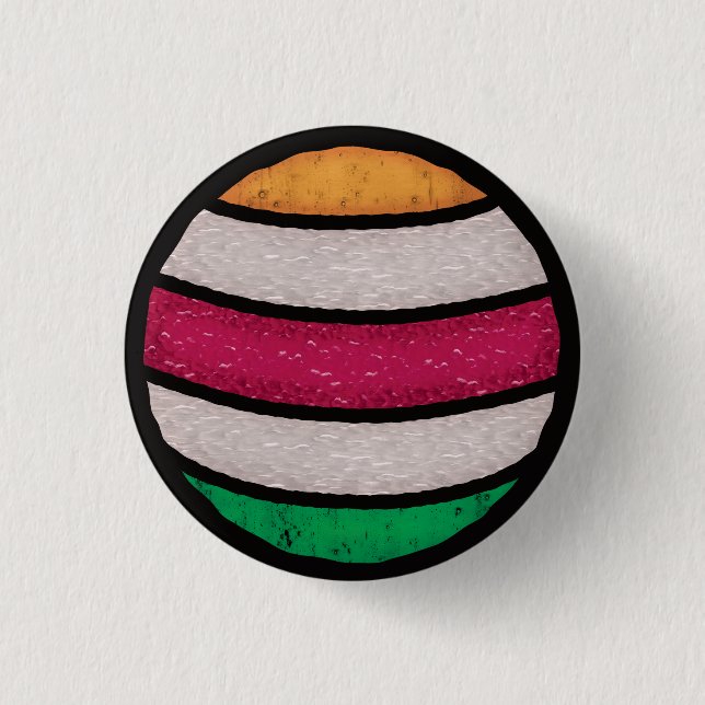 Weihnachtsschmuck aus verkleidetem Glas Button (Vorderseite)