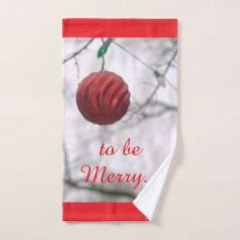 Weihnachtsschmuck Badhandtuch Set