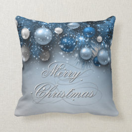 Weihnachtsschmuck - Blues Kissen