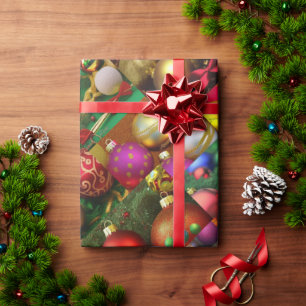 Weihnachtsschmuck Extravaganza Grande Geschenkpapier