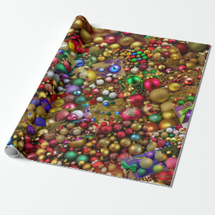Weihnachtsschmuck Extravaganza Wrapping Paper Geschenkpapier