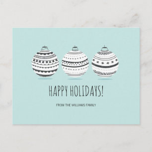 Weihnachtsschmuck Feiertag Postkarte