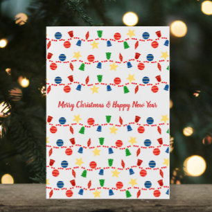 Weihnachtsschmuck Feiertagskarte