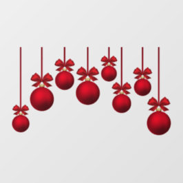 Weihnachtsschmuck Fensteraufkleber