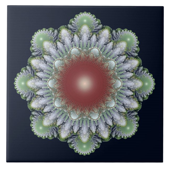 Weihnachtsschmuck Fliese (Vorderseite)