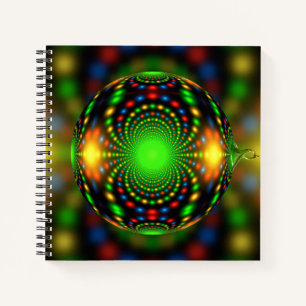 Weihnachtsschmuck Fraktal Design-29440 Notizbuch