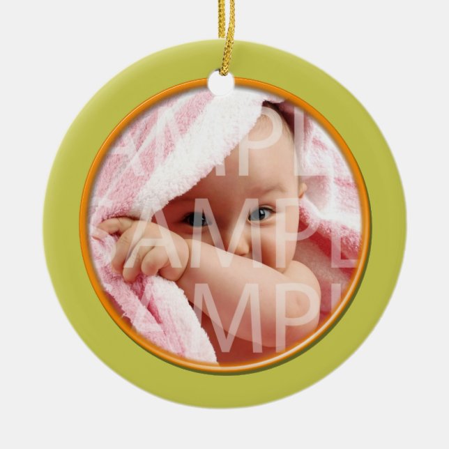 Weihnachtsschmuck für das Baby. Limon (Vorne)