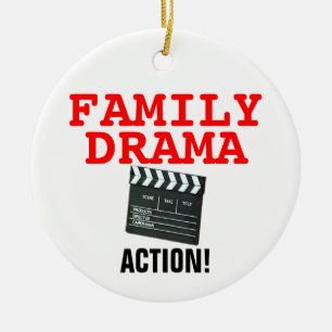 Weihnachtsschmuck für Familiendrama