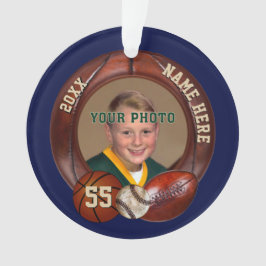 Weihnachtsschmuck für FOTOS und Personalisierte Sp Ornament