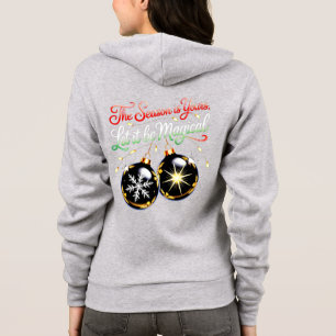 Weihnachtsschmuck für Frauen Cozy Festive Wi Hoodie
