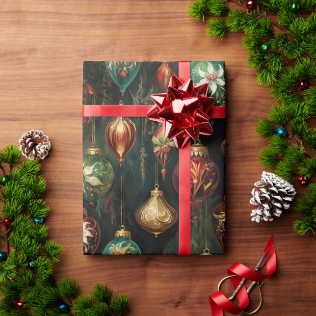 Weihnachtsschmuck Geschenkpapier (Feiertagsgeschenk)