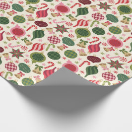 Weihnachtsschmuck Geschenkpapier