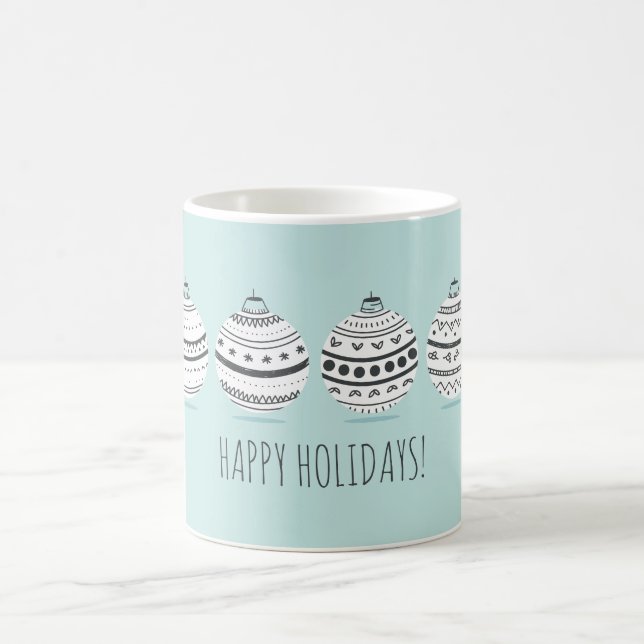 Weihnachtsschmuck Holiday Kaffee Tasse (Mittel)