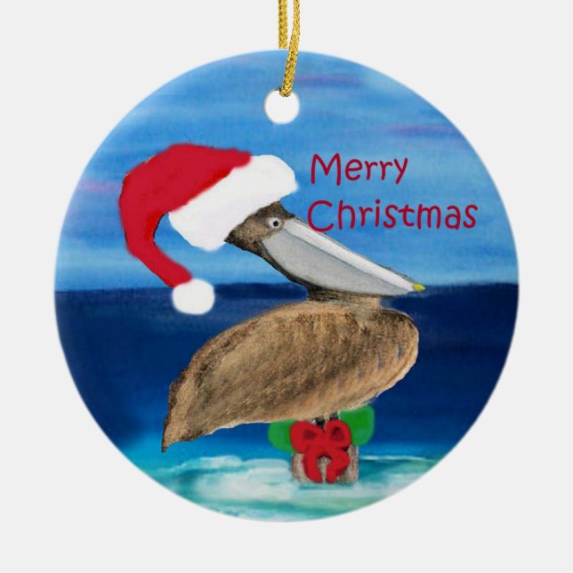 Weihnachtsschmuck im Santa Pelican Holiday (Vorne)