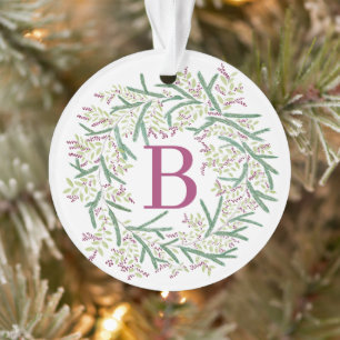 Weihnachtsschmuck im Wasserfarben Ornament