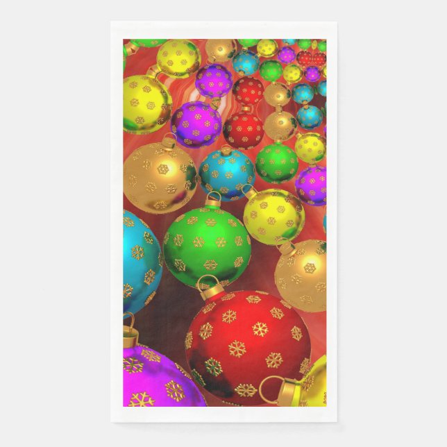 Weihnachtsschmuck Jamboree Serviette (Vorderseite)