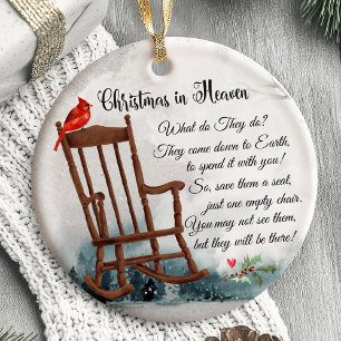 Weihnachtsschmuck Jemand Heaven Cardina