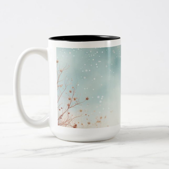 Weihnachtsschmuck Kaffee Tasse (Links)