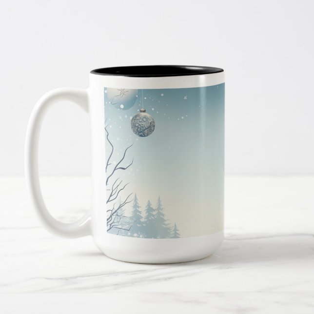Weihnachtsschmuck Kaffee Tasse (Links)
